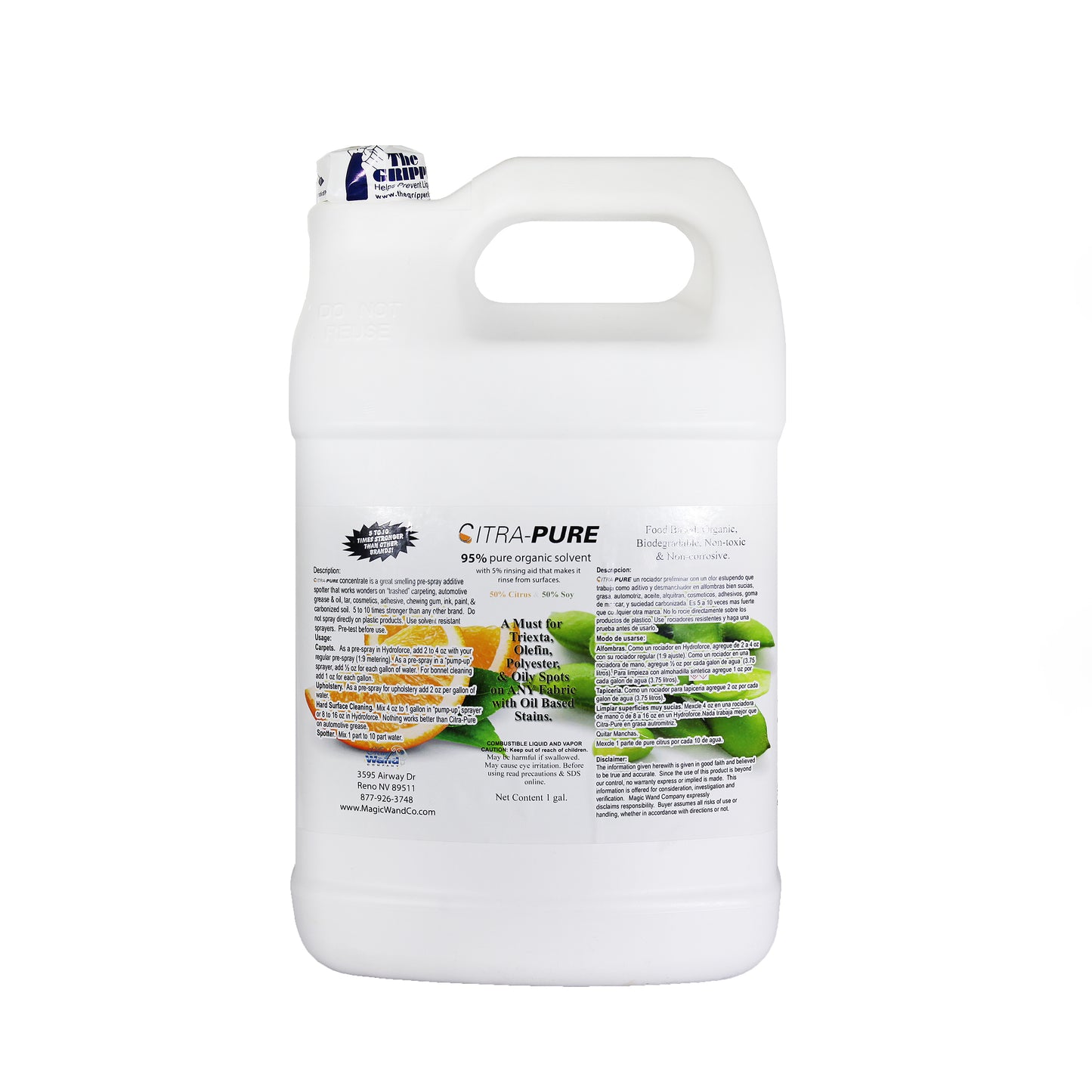 citra-pure organic solvent carpet cleaning solutions citrus