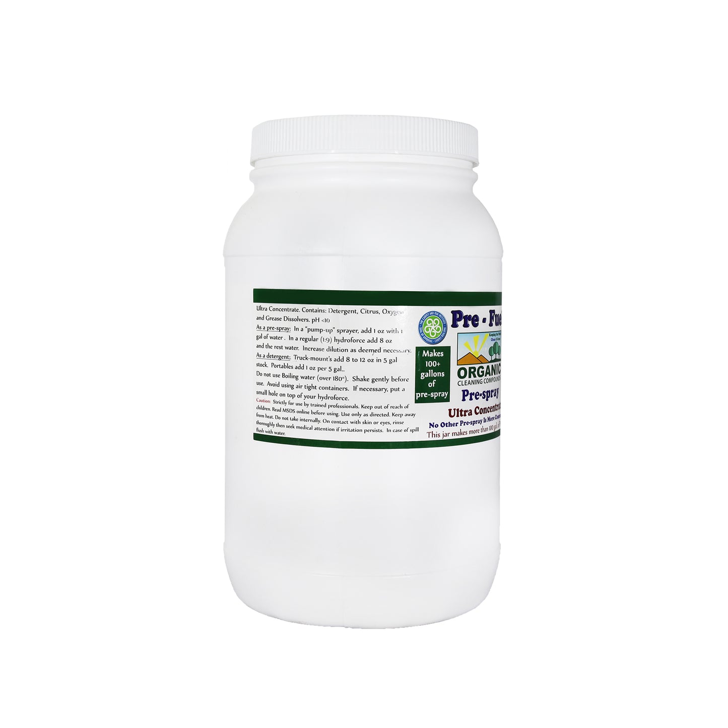 Fox Pre-Fuel Powdered Pre-Spray Concentrate