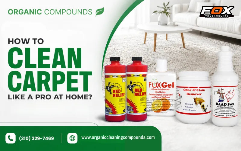 How to Clean Carpet Like a Pro at Home?