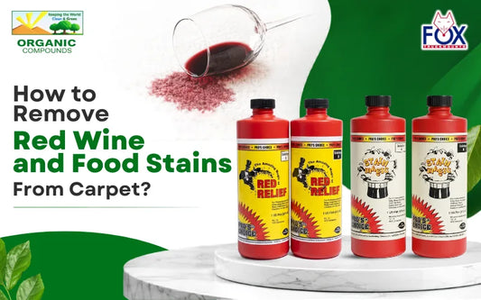 How to Remove Red Wine and Food Stains From Carpet?