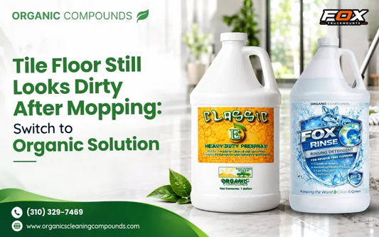 Tile Floor Still Looks Dirty After Mopping: Switch to Organic Solution