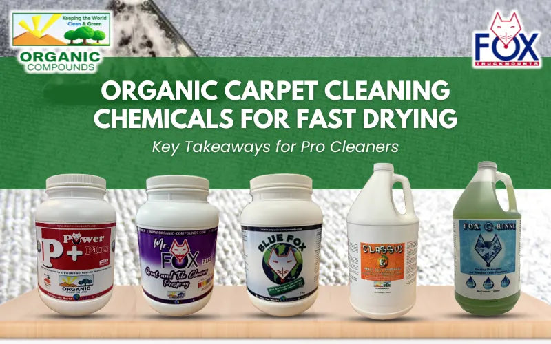 carpet cleaning chemicals for fast drying