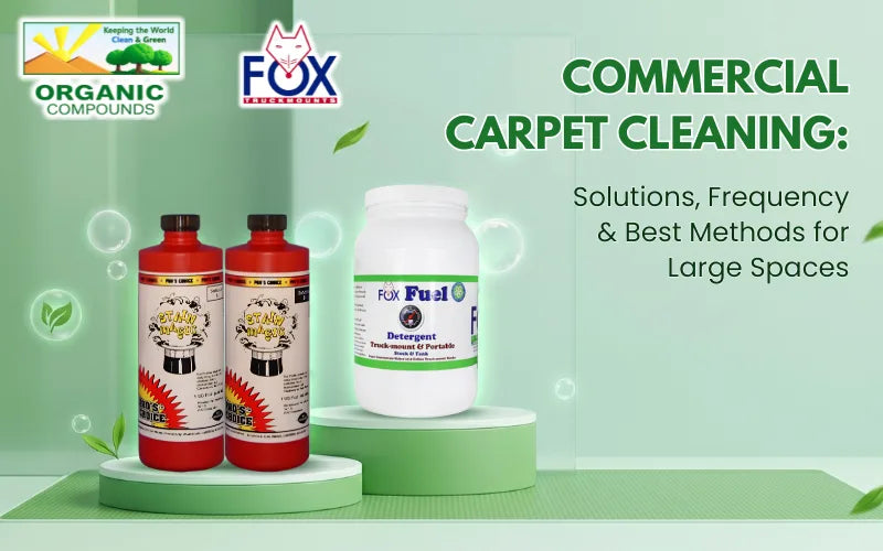 Commercial Carpet Cleaning: Solutions, Frequency & Best Methods for Large Spaces