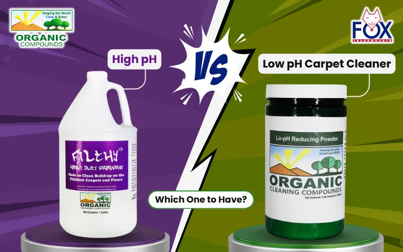 High pH vs Low pH Carpet Cleaner: Which One to Have?
