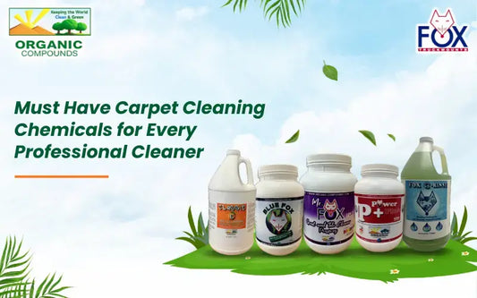 Must Have Carpet Cleaning Chemicals for Every Professional Cleaner