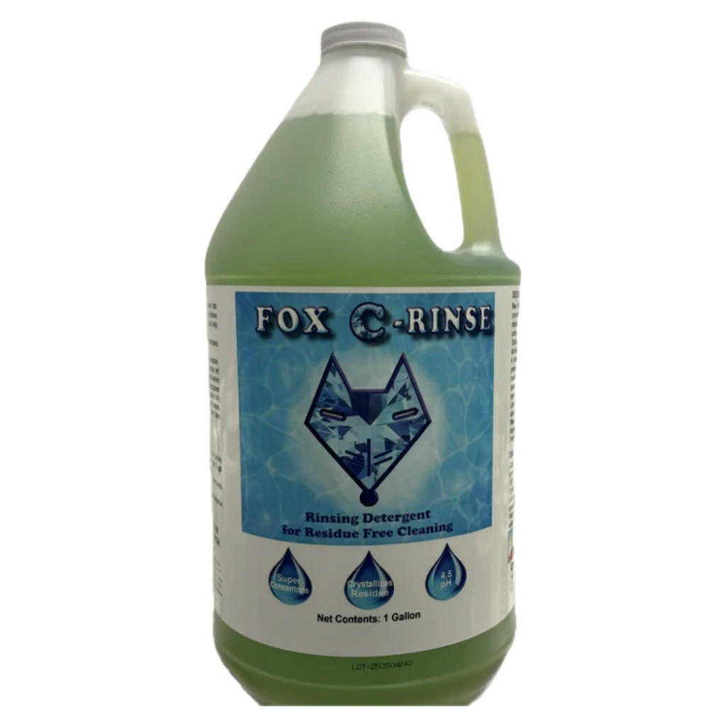 Fowler Rinse Fox C-Rinse Carpet Rinse Detergent | Residue-Free Cleaning – Organic ...