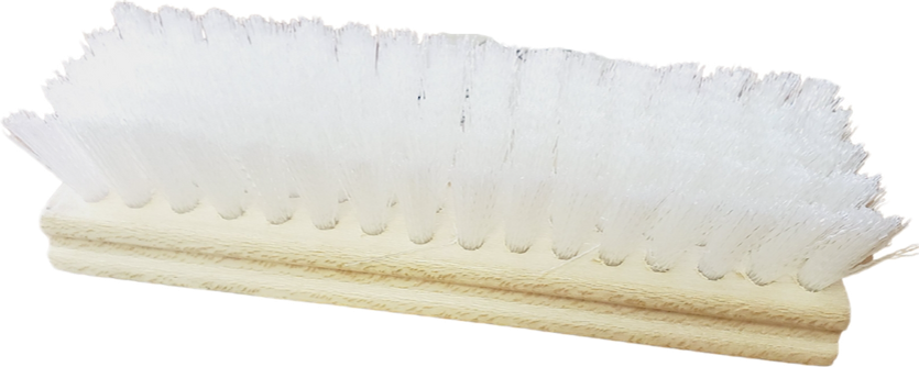 Clear 8"  Scrub Brush