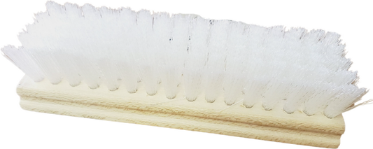 Clear 8"  Scrub Brush